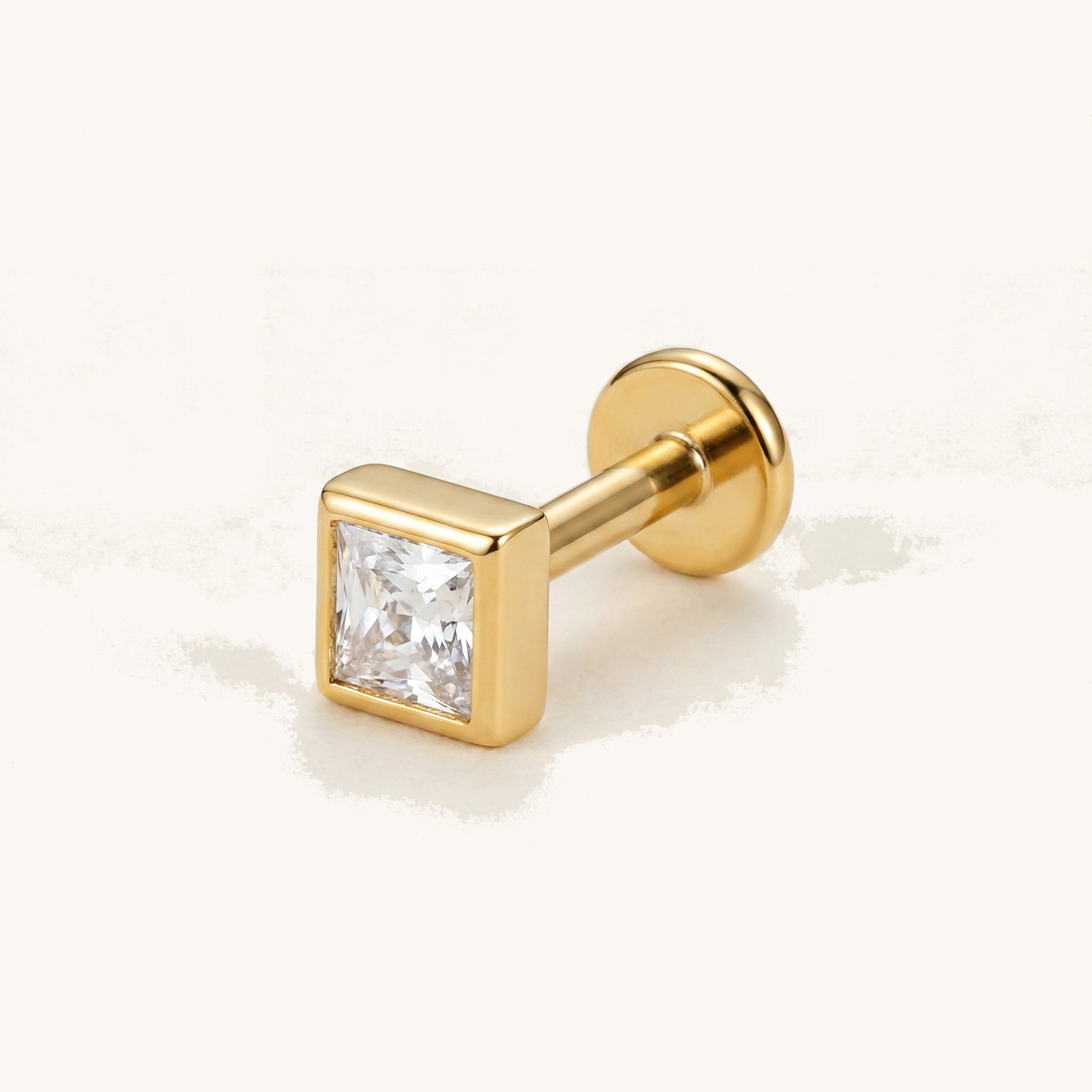 Flat Back Earrings