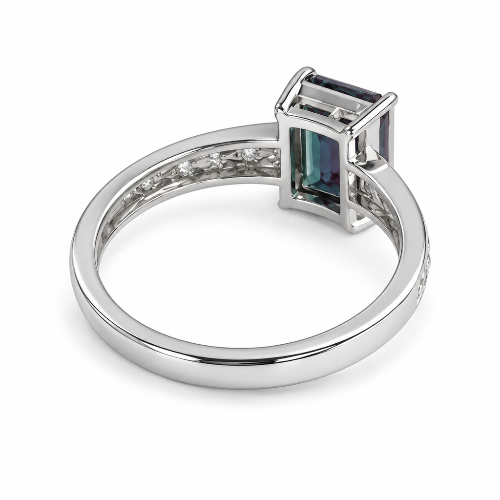 Ascent Lab-Grown Alexandrite Ring