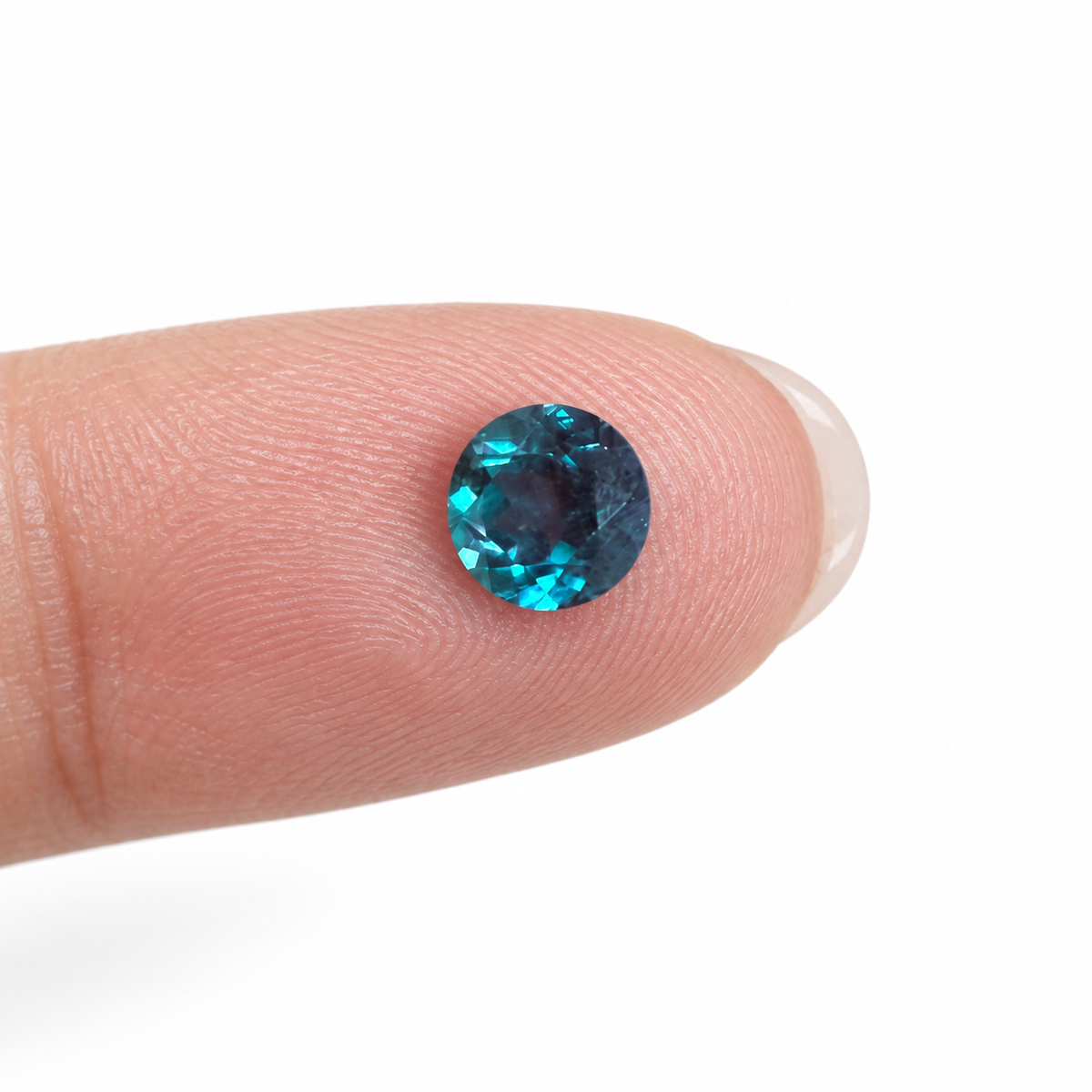 Lab-Grown Alexandrite Round Cut | 6mm 1.2ct Loose Stone