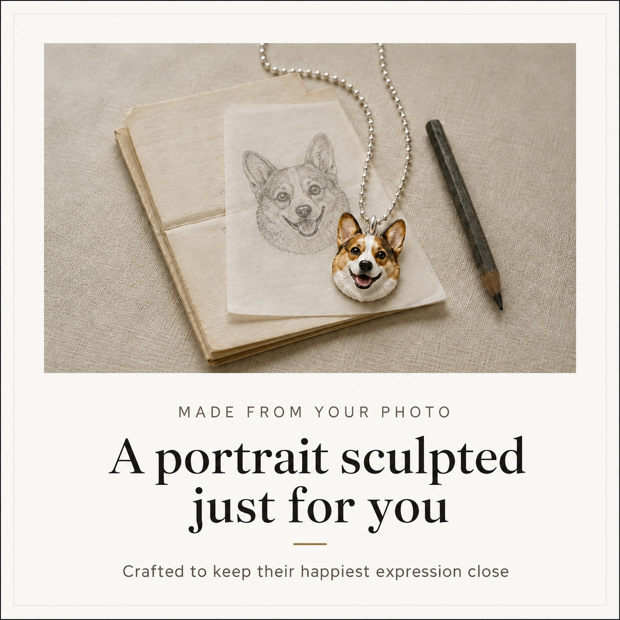 Custom Pet Pendant — Design Service