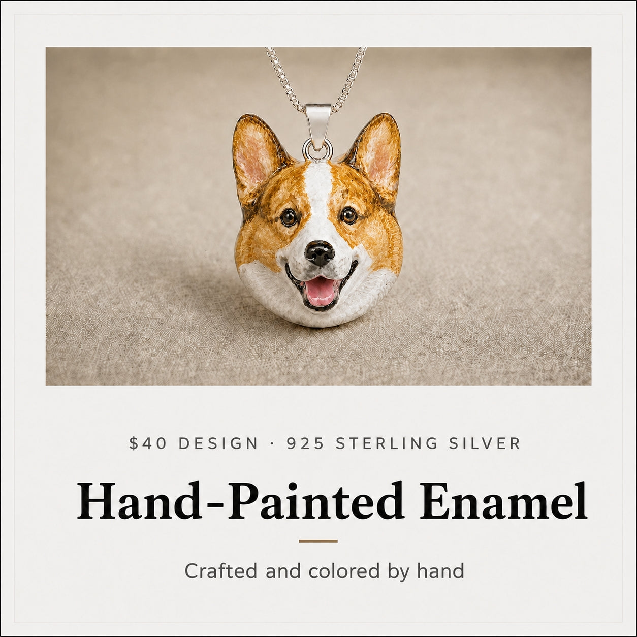 Custom Pet Pendant — Design Service