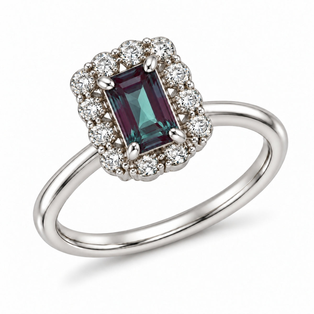 Garland Lab-Grown Alexandrite Ring