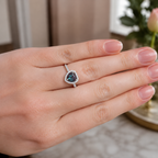Amoret Lab-Grown Alexandrite Ring