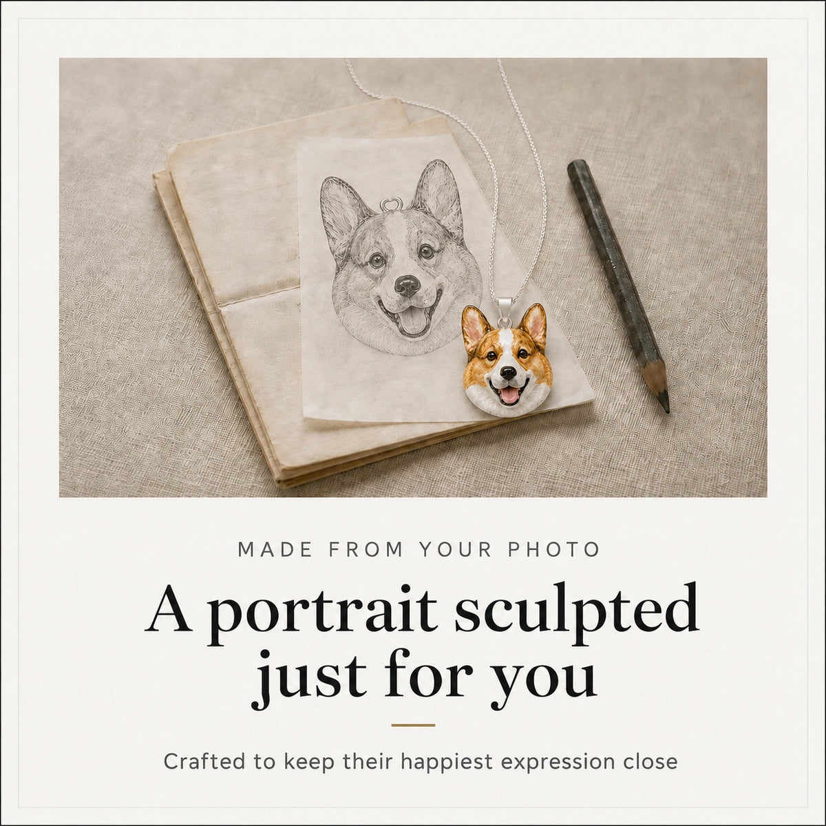 Custom Pet Pendant — Design Service