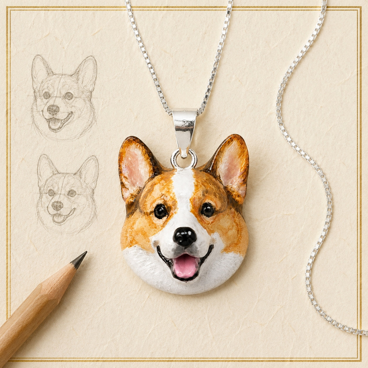 Custom Pet Pendant — Design Service