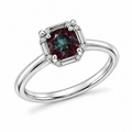 Colonnade Lab-Grown Alexandrite Ring