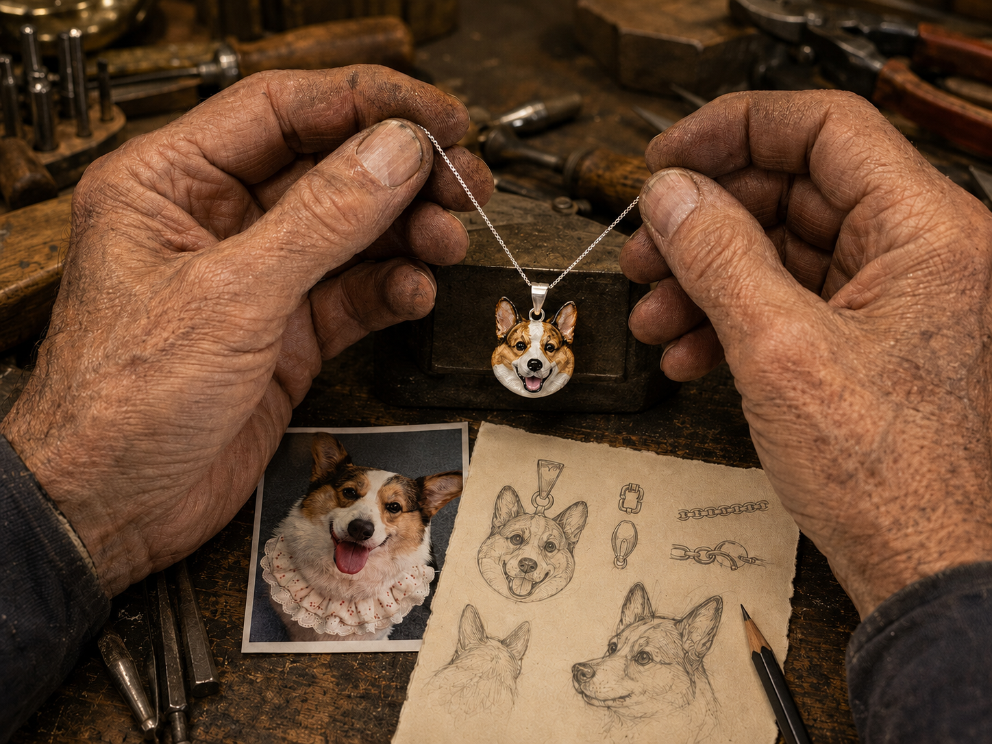 Custom Pet Pendant — Design Service