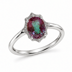 Starforge Lab-Grown Alexandrite Ring