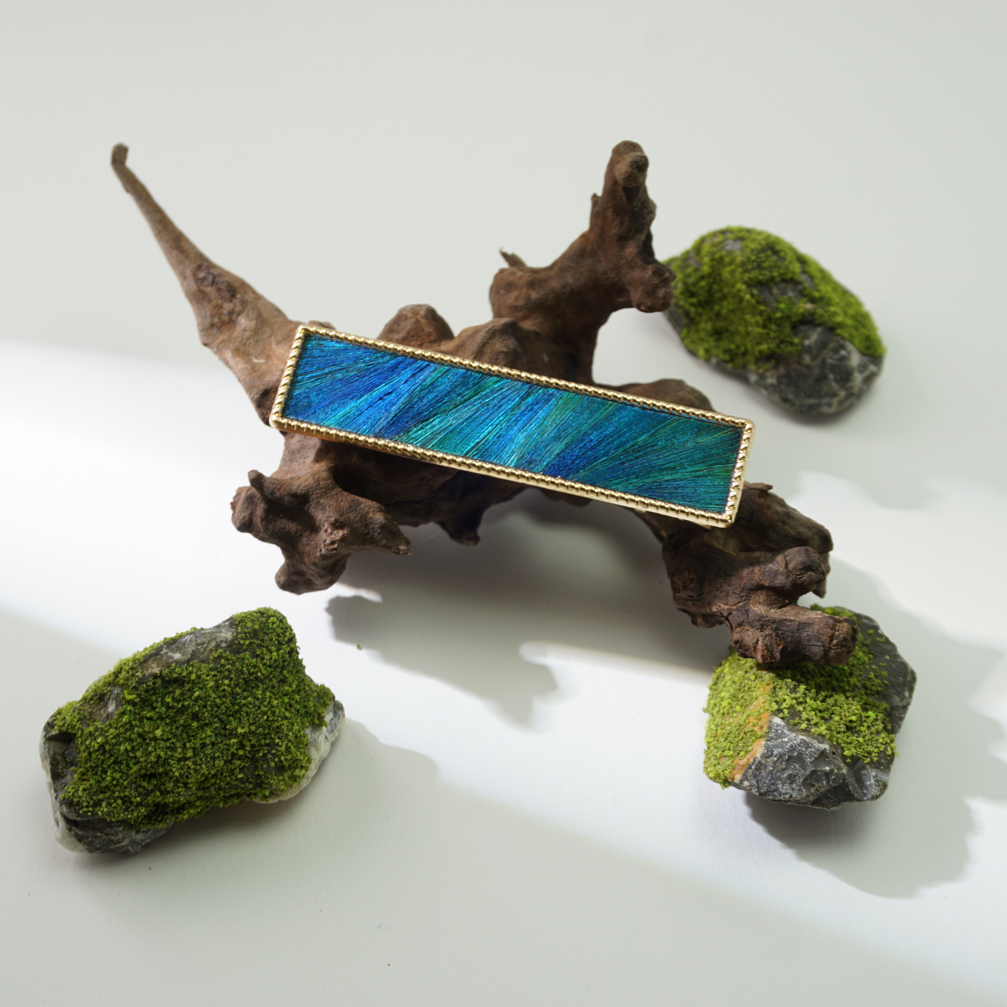 Dian Cui Hair Clip – Rectangle 6cm