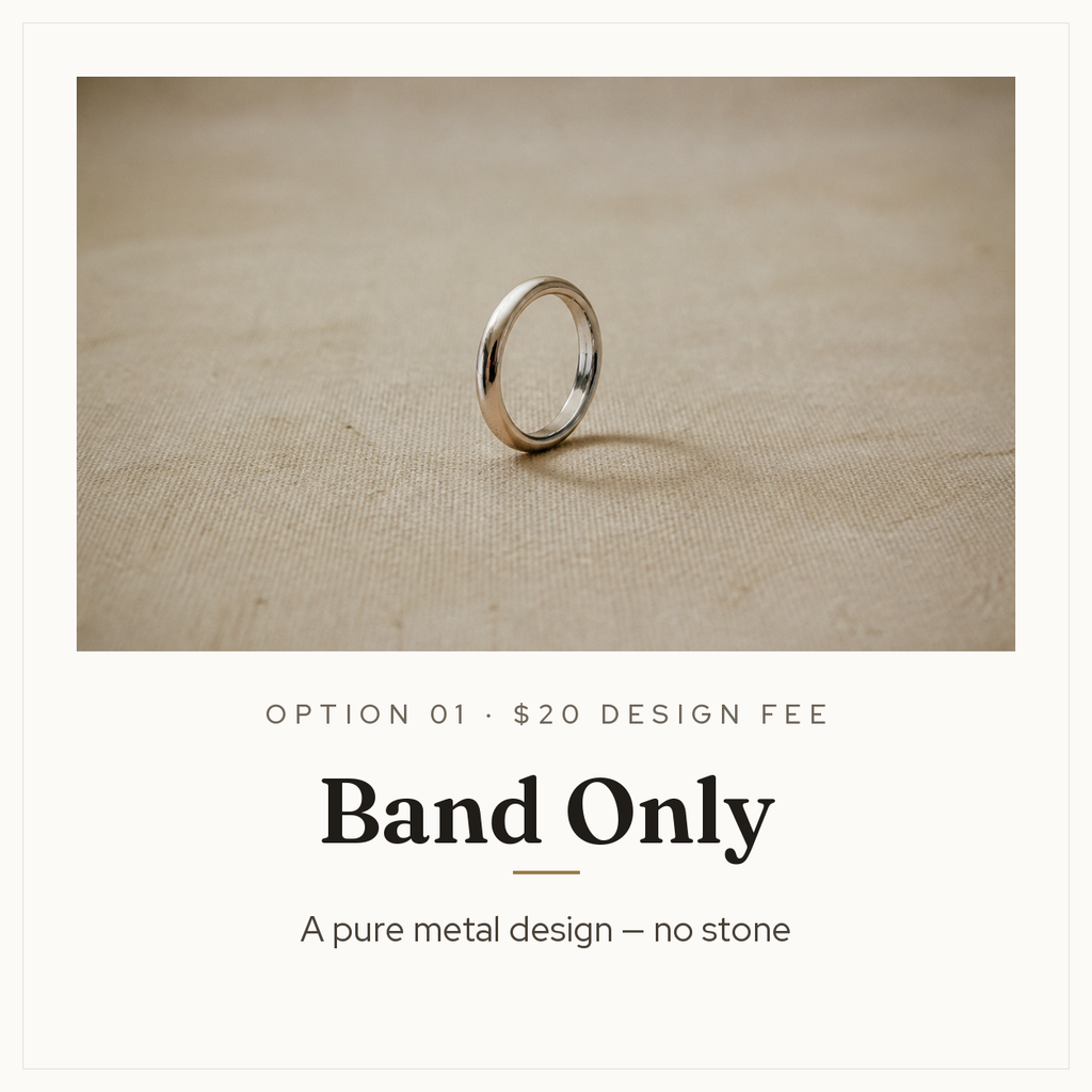 Band only option — $20 design fee