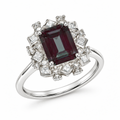 Deco Regent Lab-Grown Alexandrite Ring new main 1
