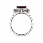 Deco Regent Lab-Grown Alexandrite Ring new main 3