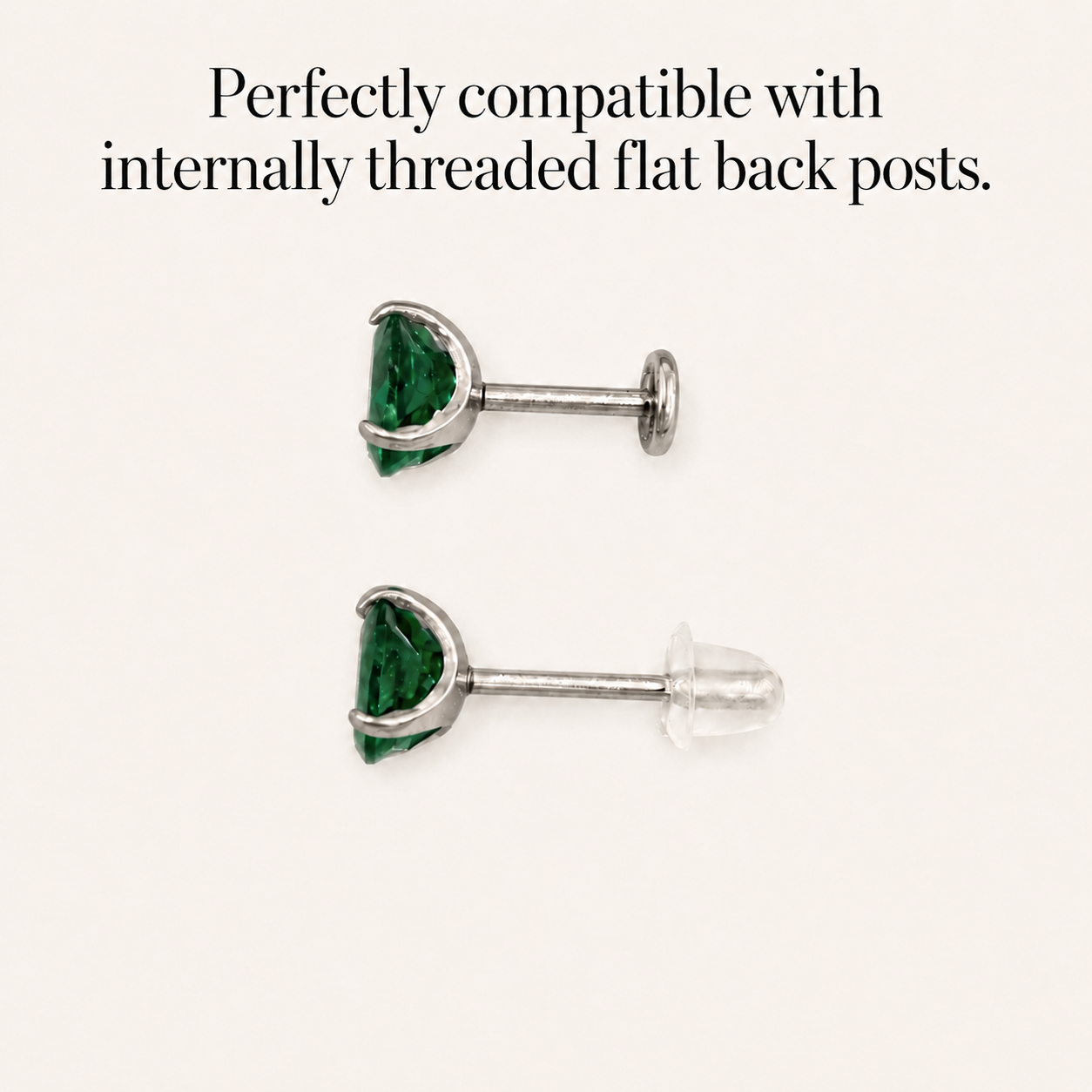 Internally Threaded Titanium Stud Post Converter