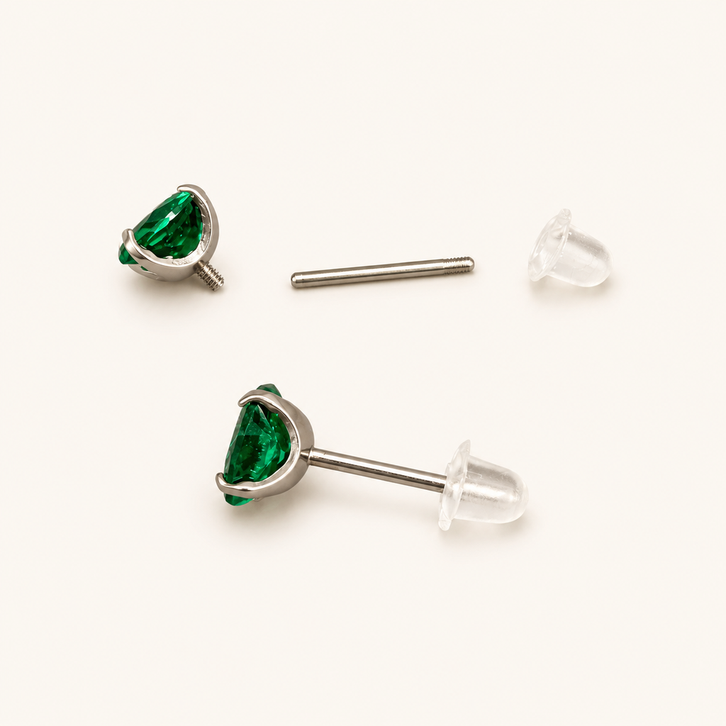 Internally Threaded Titanium Stud Post Converter