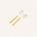 Internally Threaded Titanium Stud Post Converter