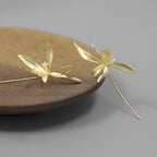 Orchid Whisper Earrings – Sterling Silver / Gold Vermeil