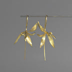Orchid Whisper Earrings – Sterling Silver / Gold Vermeil