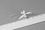 Orchid Whisper Earrings – Sterling Silver / Gold Vermeil