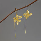 Iris Enchant Earrings – Sterling Silver / Gold Vermeil