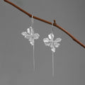Iris Enchant Ohrringe – Sterlingsilber / Gold Vermeil