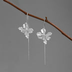 Iris Enchant Earrings – Sterling Silver / Gold Vermeil