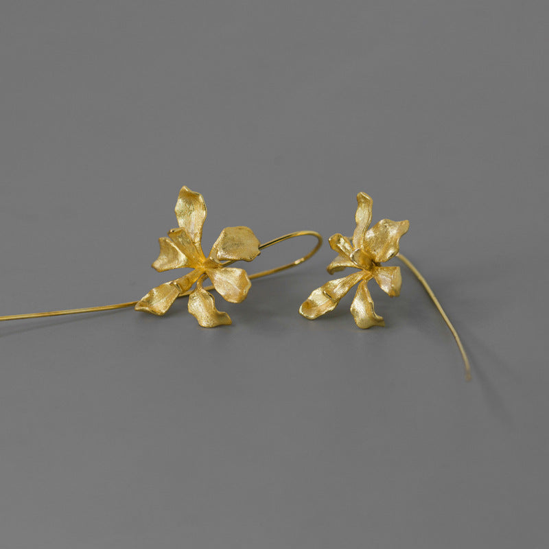 Iris Enchant Earrings – Sterling Silver / Gold Vermeil