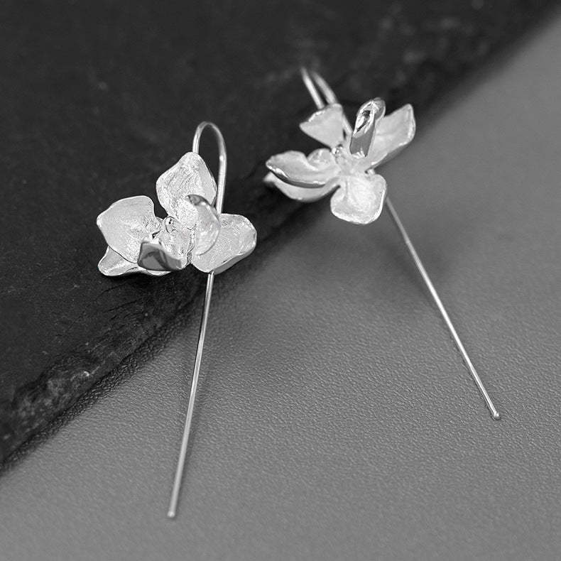 Orchid Grace Earrings – Sterling Silver / Gold Vermeil