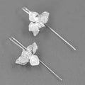 Orchid Grace Ohrringe – Sterling Silber / Gold Vermeil