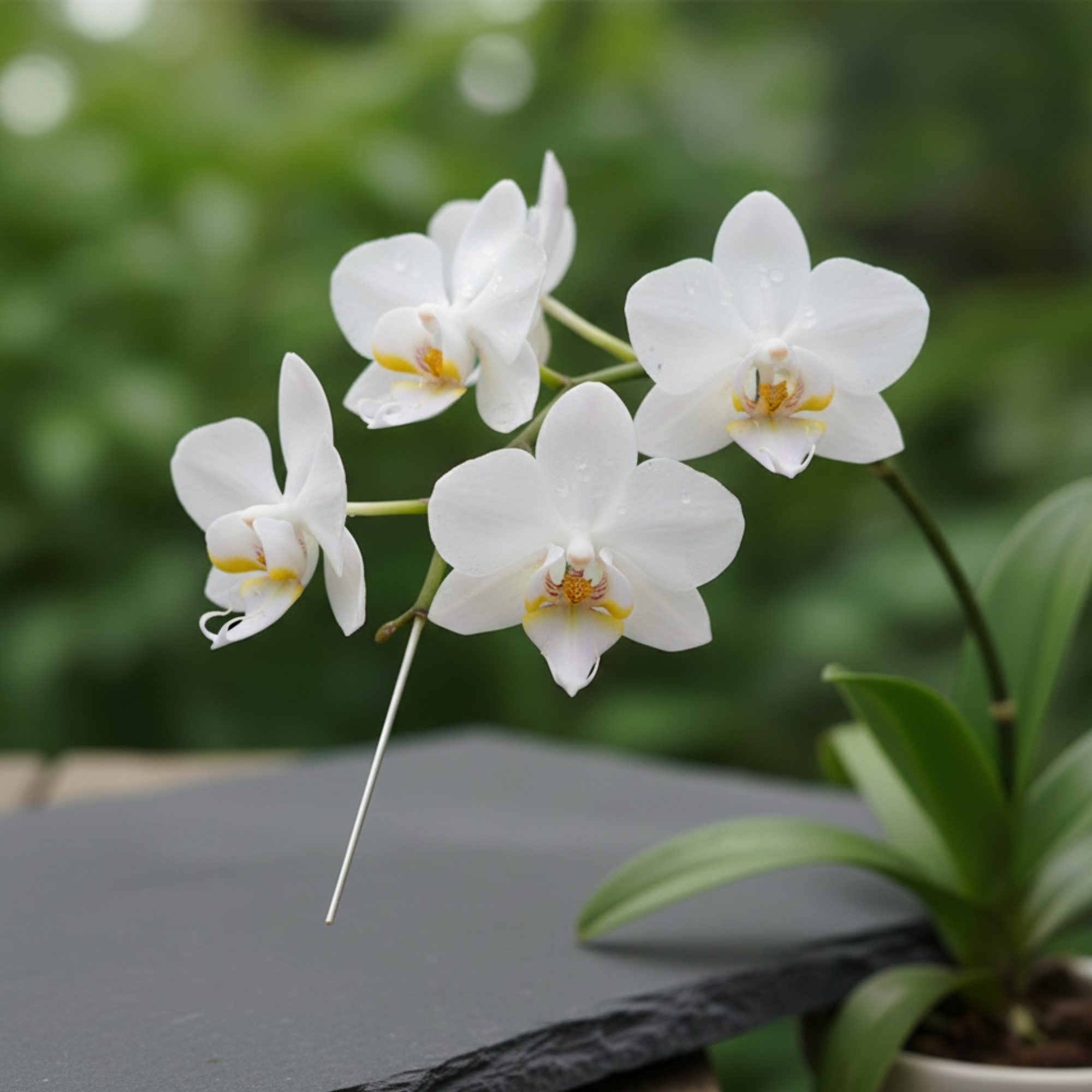 Orchid Grace Earrings – Sterling Silver / Gold Vermeil