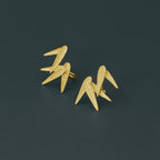 Bamboo Leaf Ear Cuff – Sterling Silver / Gold Vermeil