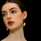 Autumn Leaf Earrings – Sterling Silver / Gold Vermeil