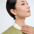 Magnolia Blossom Earrings – Sterling Silver / Gold Vermeil