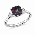 Gatehouse Lab-Grown Alexandrite Ring main view