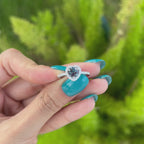 Amoret Lab-Grown Alexandrite Ring