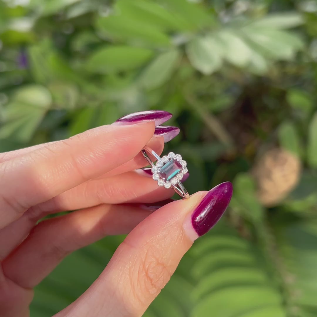 Garland Lab-Grown Alexandrite Ring