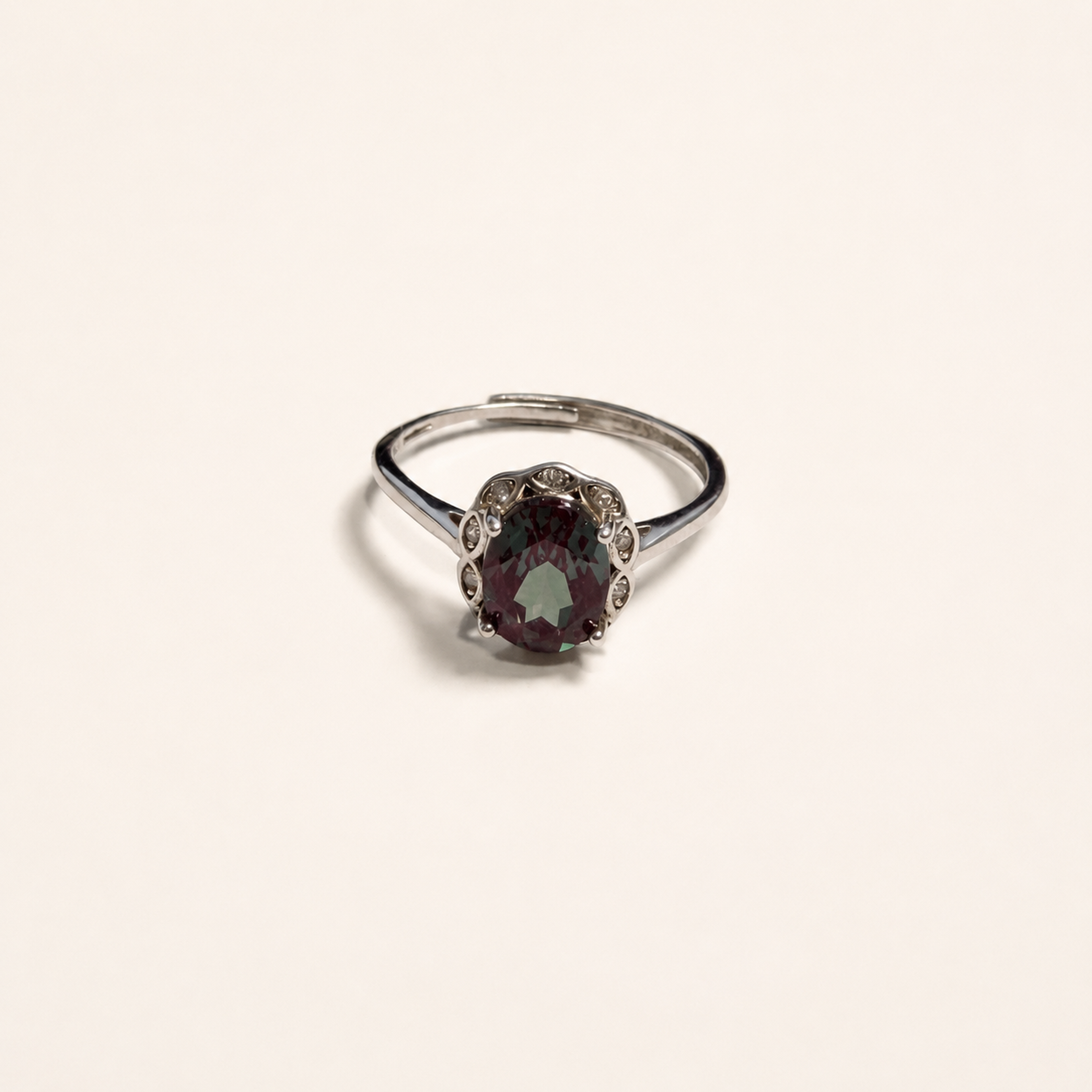 Lacelight Lab-Grown Alexandrite Ring
