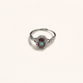 Crossloom Lab-Grown Alexandrite Ring