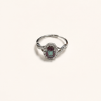 Crossloom Lab-Grown Alexandrite Ring