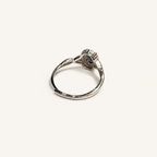 Crossloom Lab-Grown Alexandrite Ring side view