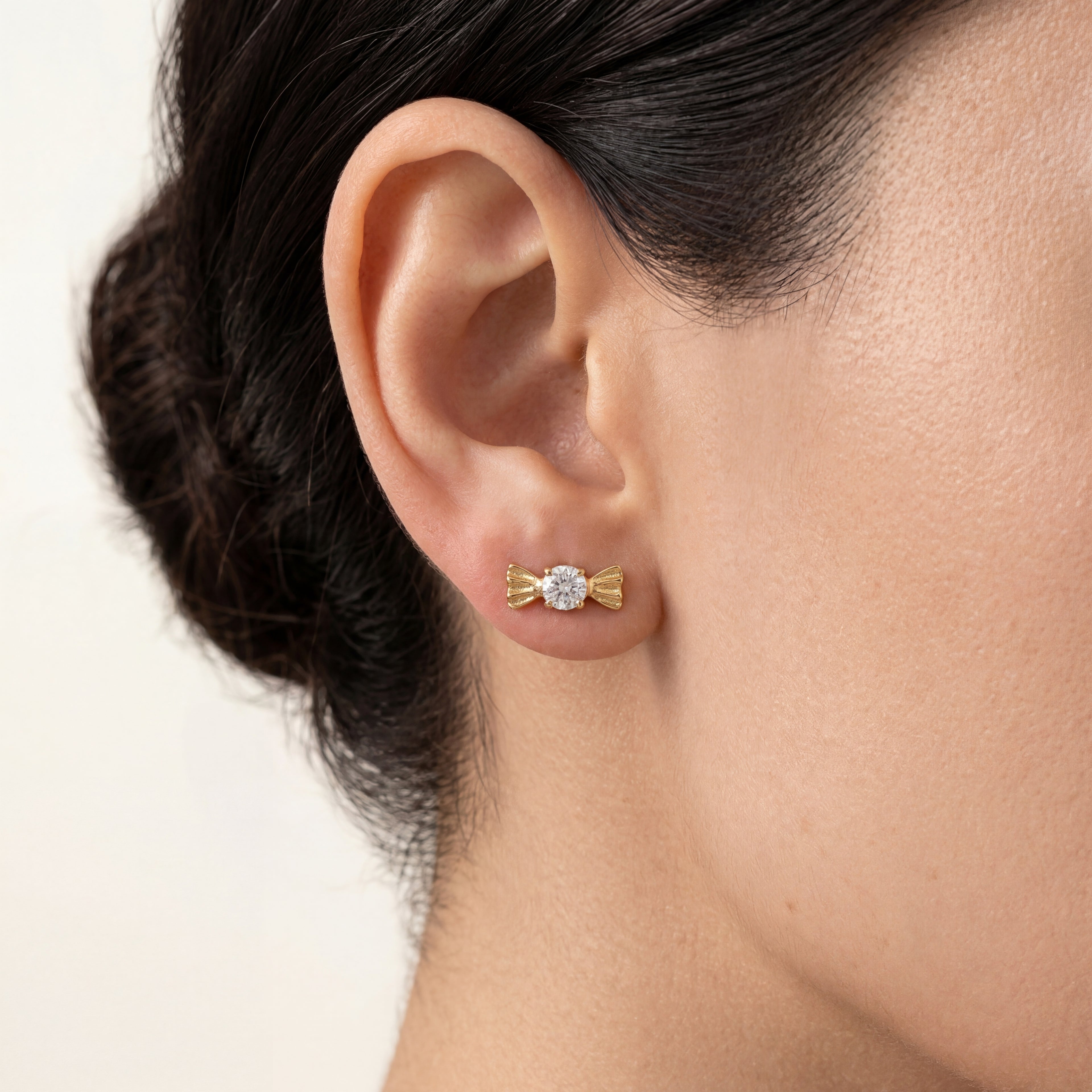 Mini Candy Titanium Stud Earrings - image 2