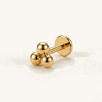 Mini Pepper Titanium Stud Earrings - Gold