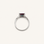 Entwine Lab-Grown Alexandrite Ring upright view