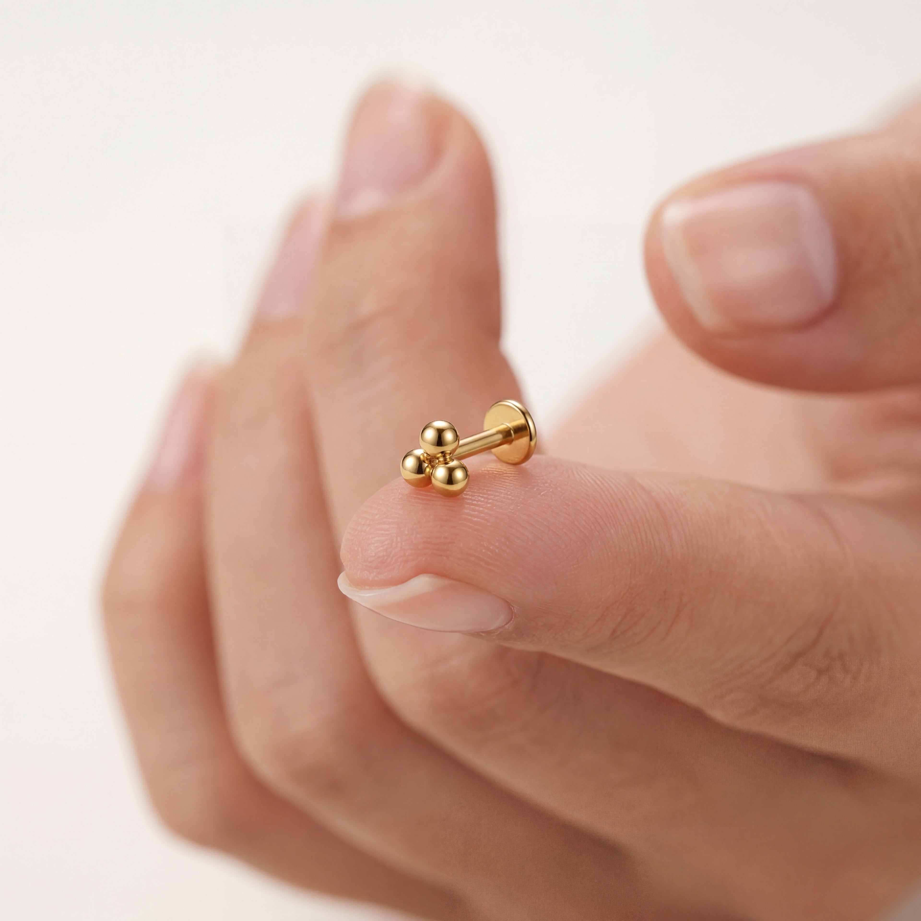 Mini Pepper Titanium Stud Earrings - image 4