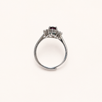 Sunspire Lab-Grown Alexandrite Ring upright view