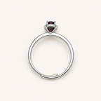 Willow Braid Lab-Grown Alexandrite Ring upright view
