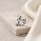 Bone Titanium Stud Earrings - image 5