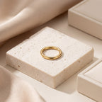 Minimal Titanium Huggie Hoop Earrings - image 5