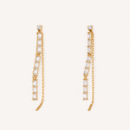 Sterling Silver French Tassel Drop Earrings detail view