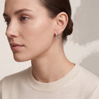 Smooth Seamless Titanium Hoop Earrings - image 3