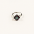 Compass Lab-Grown Alexandrite Ring